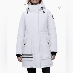 NWT CANADA GOOSE Toronto Jacket Parka M White!